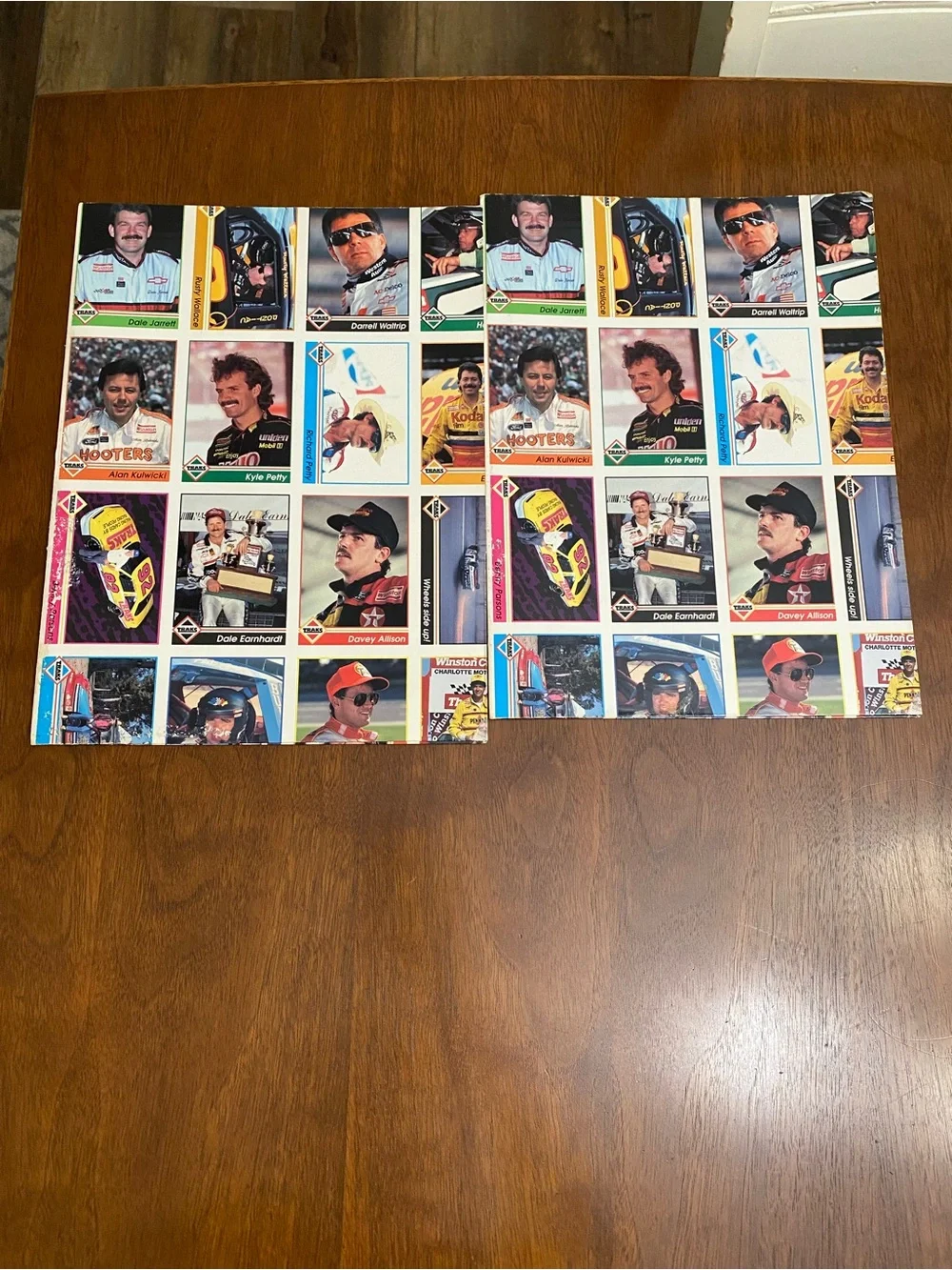 Vintage NASCAR Pocket Folders - 2